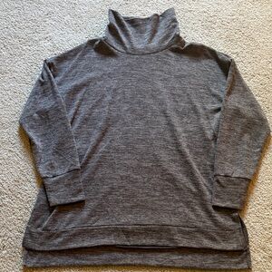 Brown Turtleneck Sweater